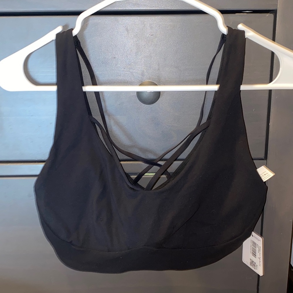 Lululemon Strappy Nulu Yoga Bra C/D